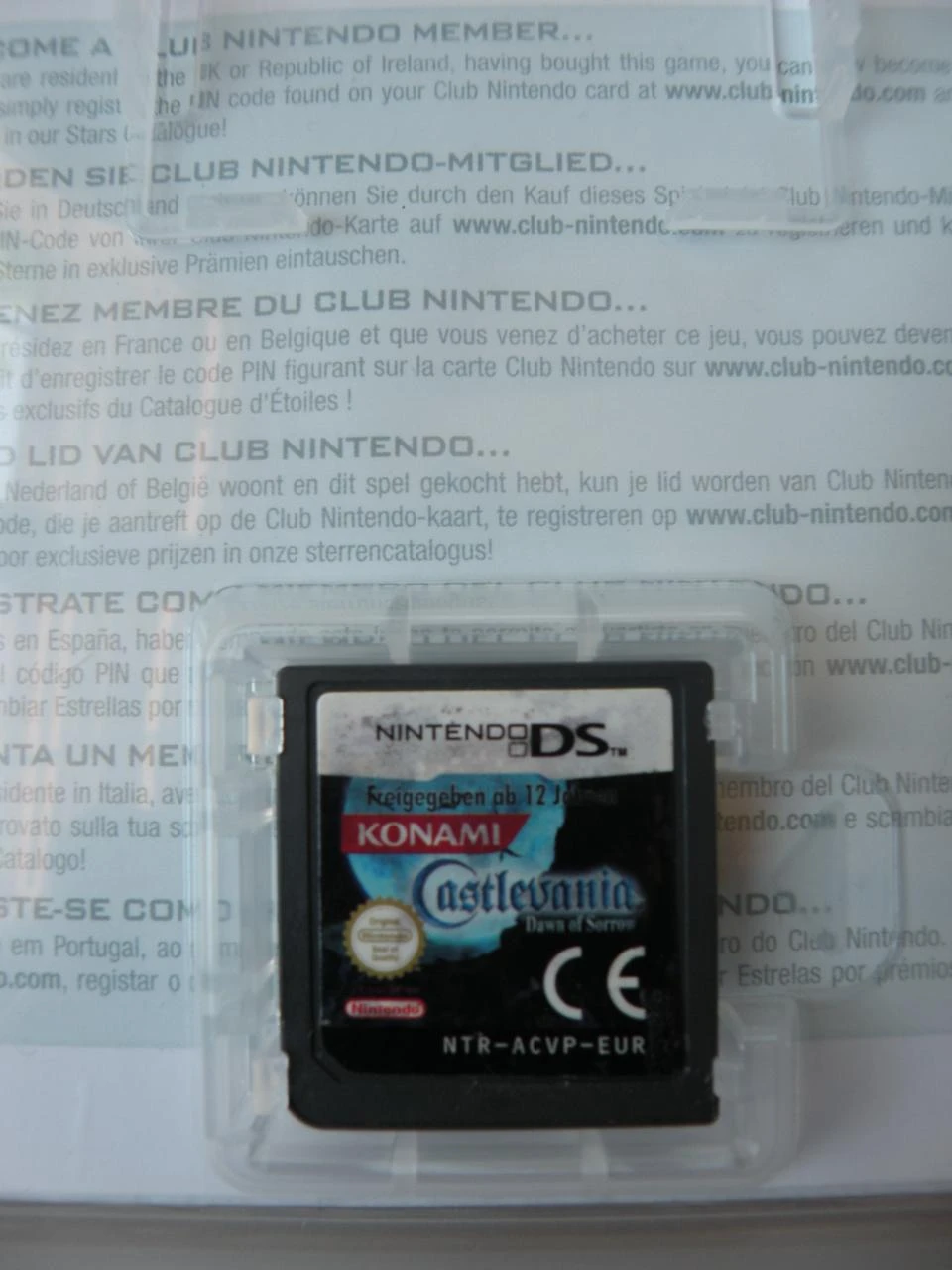 Jeu Castlevania Dawn of sorrow Nintendo DS (NDS)